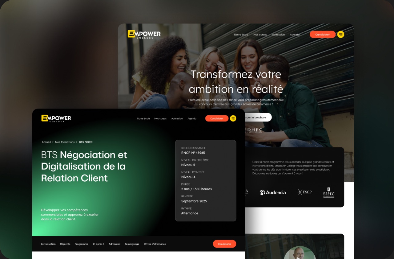 Site d'Empower College