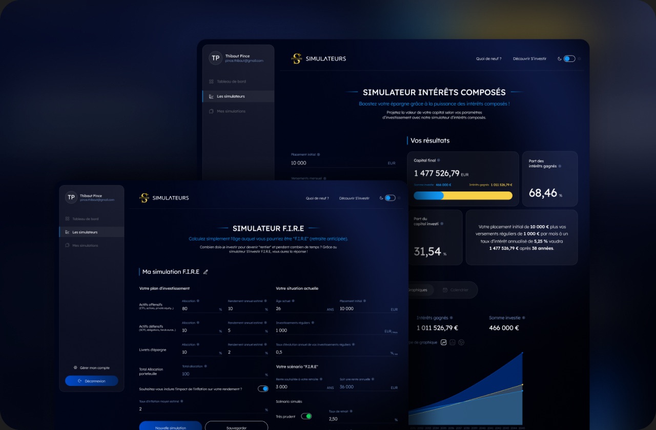 Simulateurs de S'investir